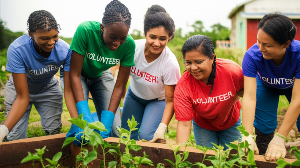 국제 봉사활동: 세계 속에서 나눔의 가치 실천하기
